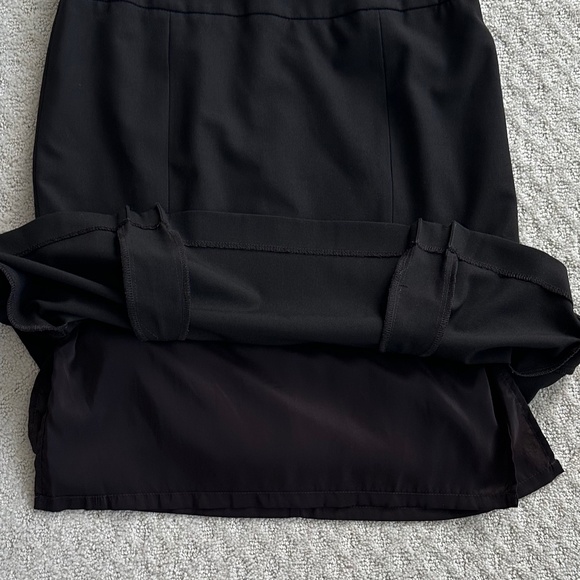 Talbots Pleated Knee Length Career Skirt Brown Size 6P Office Classic All-Season - Picture 5 of 11